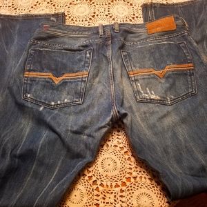 Diesel zatiny jeans 33/32